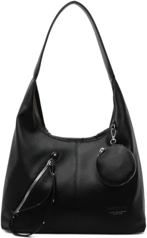 2 Pcs Slouchy Crescent Hobo Bags Women Trendy Crossbody Purse Satchels Shoulder Bag Cute Top-handle Tote Handbag 2025