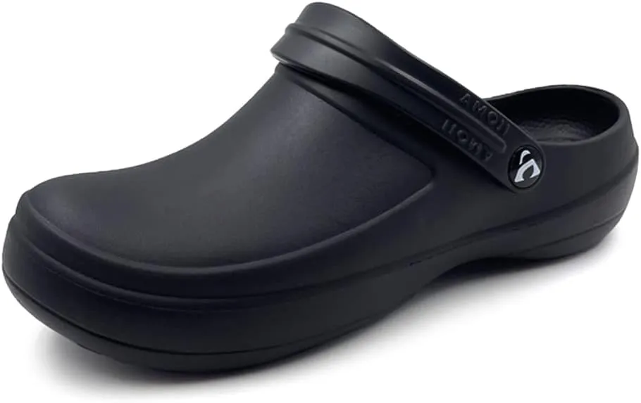 Amoji Men and Women Work Clogs for Garden Chef 203