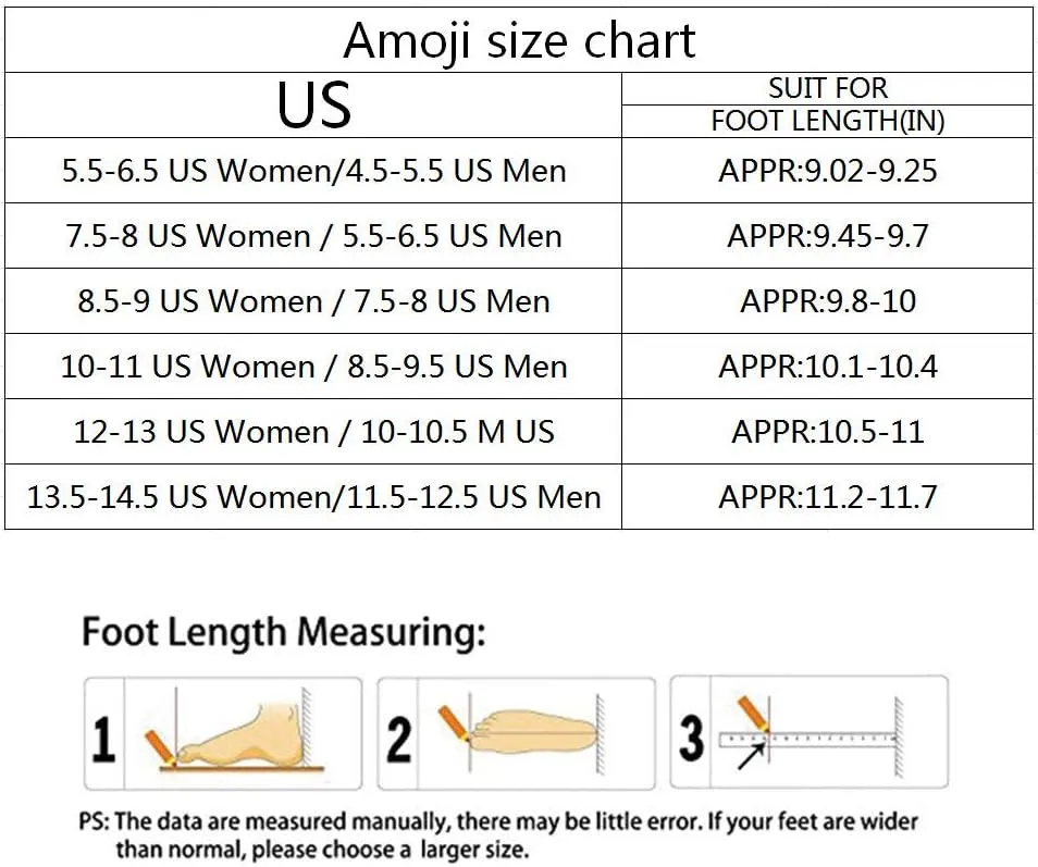 Amoji Men and Women Work Clogs for Garden Chef 203