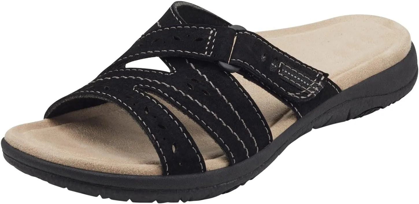 Arch Support for Sandals Orthotic Slip on Slippers Lightweight Athletic Yoga Mat Slides with Comfortable Plantar Fasciitis