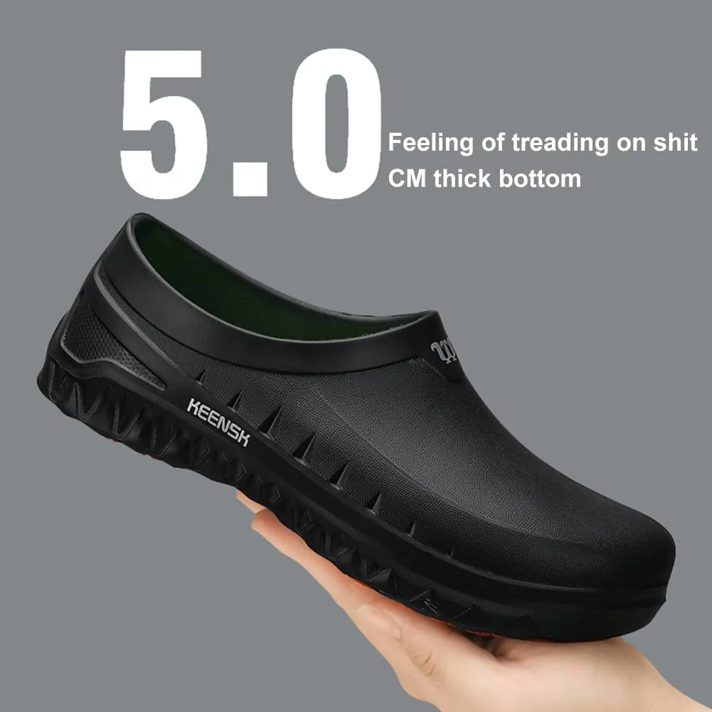 Armadillo Chef Shoes for Men 2025 Newly Slip Resistant, Lightweight Waterproof Armadillo Clogs for Women, Ideal Work Shoes for Kitchens