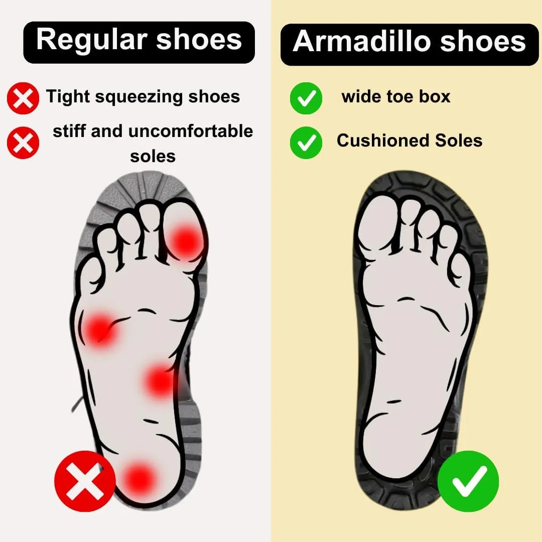 Armadillo Chef Shoes for Men 2025 Newly Slip Resistant, Lightweight Waterproof Armadillo Clogs for Women, Ideal Work Shoes for Kitchens