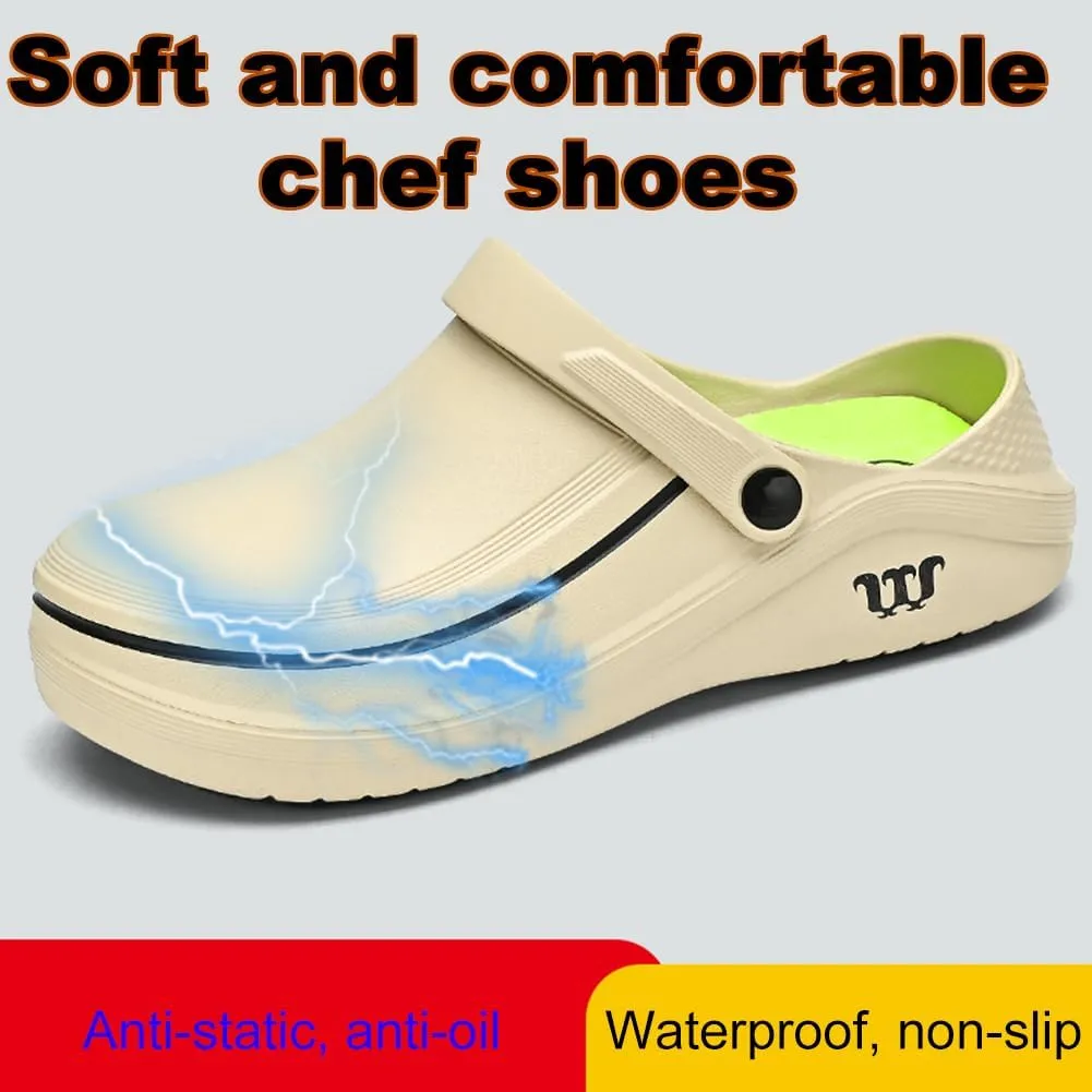 Armadillo Clogs for Men Women,Armadillo Chef Shoes Waterproof Work Shoes for NurseSafety Oil Resistant Clogs
