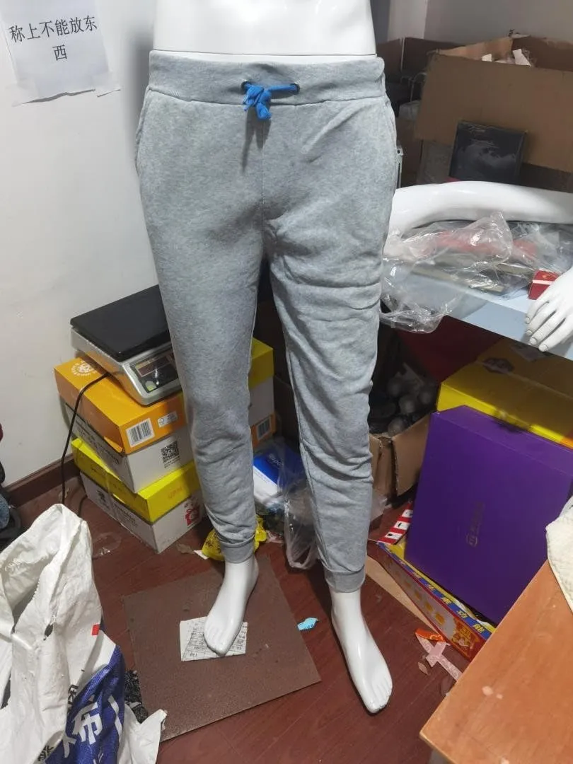 Athletic Workout Sweatpants for Men Plus Size Joggers Pants Loose Drawstring Pants Plain Travel Pants Autumn Pants