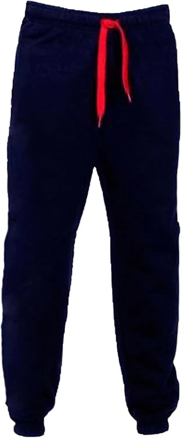 Athletic Workout Sweatpants for Men Plus Size Joggers Pants Loose Drawstring Pants Plain Travel Pants Autumn Pants