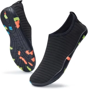 ATHMILE Water Shoes for Women Men River Aqua Shoes Barefoot Sport Quick-Dry Adult Swim Shoes for Beach Lake Pool Hiking Surfing Kayaking Camping Size