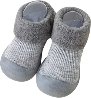 Baby Shoes,Infant Boys Girls Socks Shoes Toddler Fleece WarmThe Floor Socks Non Slip Prewalker Shoes Work Shoes