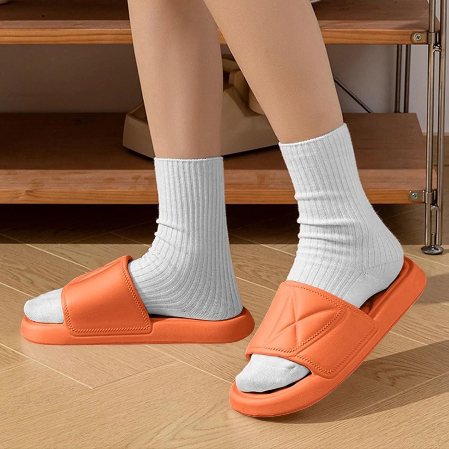 Bathroom Shower Pool Slides for Man And Women Non-Slip Indoor Outdoor Slippers Lightweight Thick Soled Summer Slide