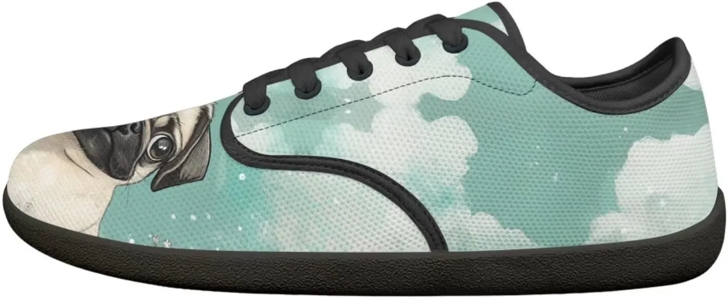 Binienty Lace Up Sneakers for Women Fashion Flats Wide Width Barefoot Zero Drop Shoes Travel Shoe