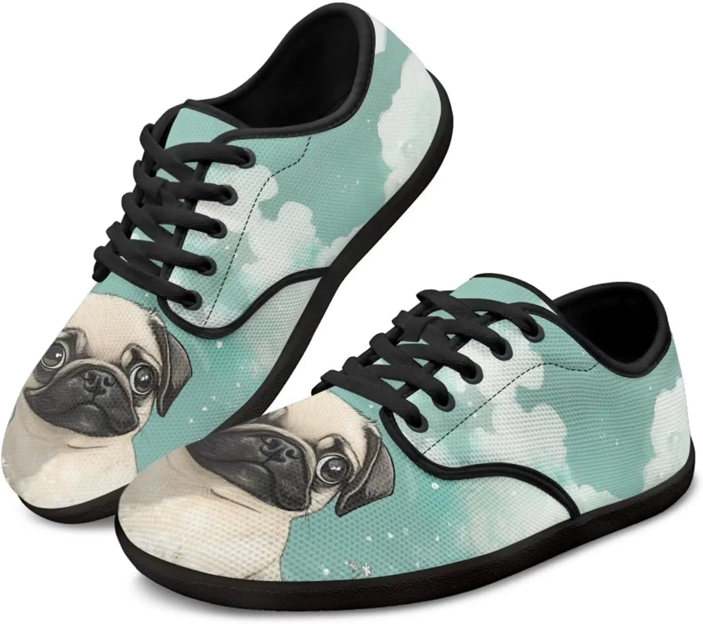 Binienty Lace Up Sneakers for Women Fashion Flats Wide Width Barefoot Zero Drop Shoes Travel Shoe