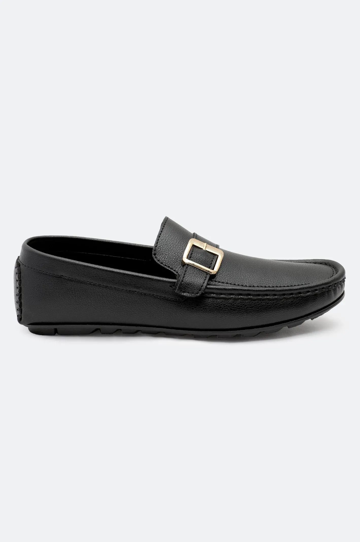 Black Casual Mocassins Shoes