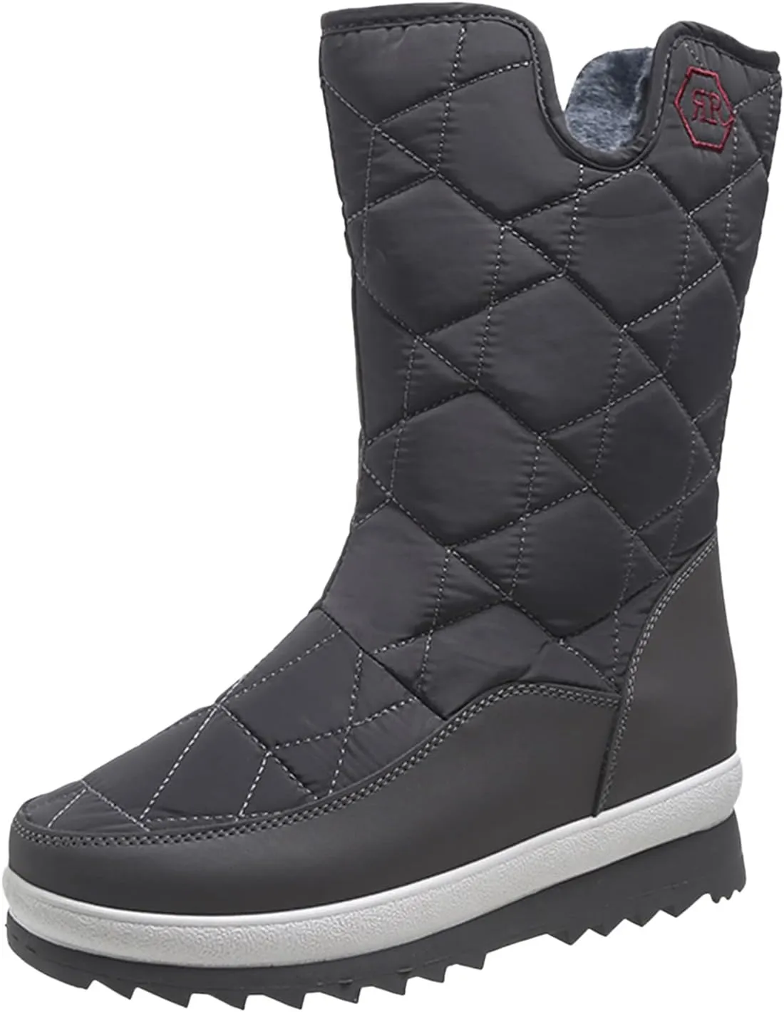Black Winter Boots for Women Wide Calf Womens Waterproof Winter Boots Size 8 Womens Tall Snow Boots Size 9 Tall Snow Boots Waterproof Snow Shoes for Women Cute