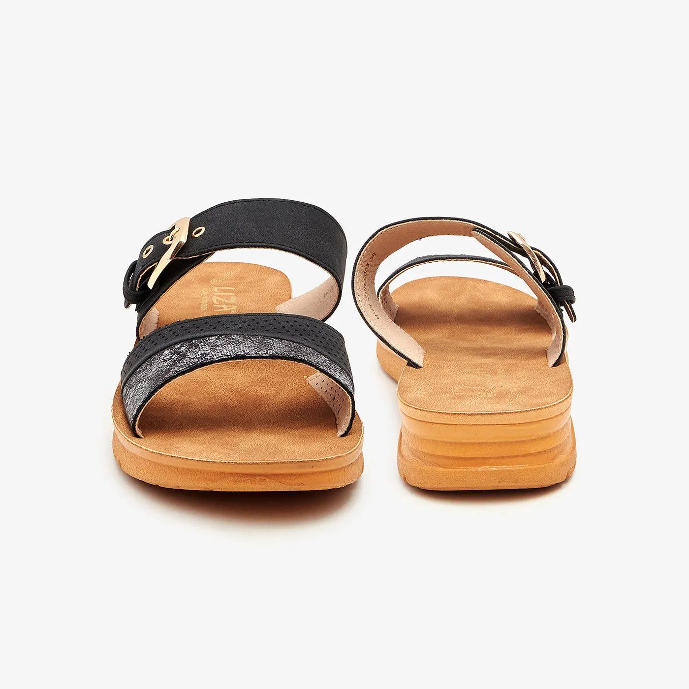 Buckled Chappals for Women