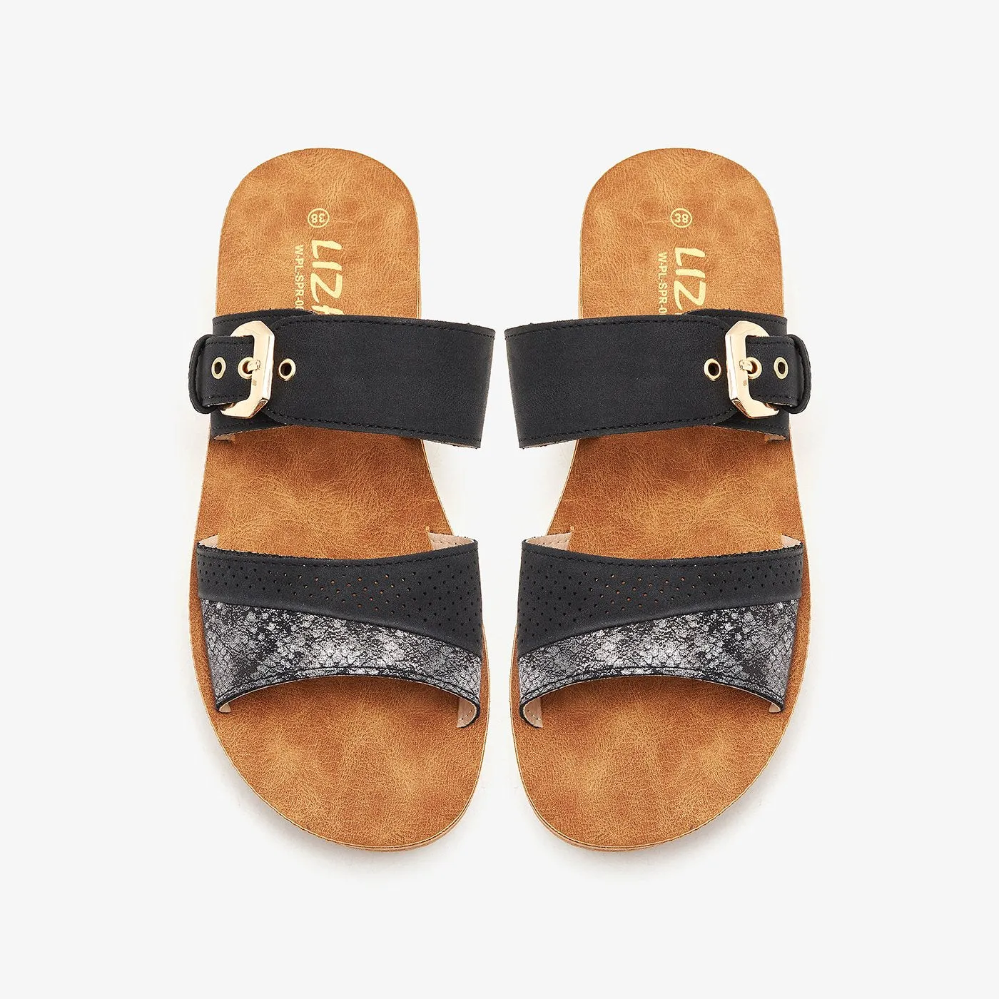 Buckled Chappals for Women