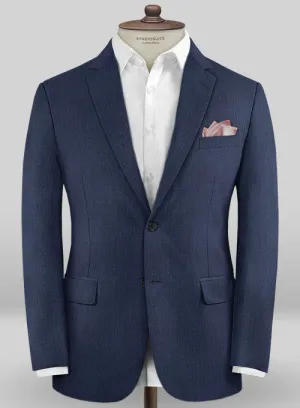 Caccioppoli Sun Dream Namuti Blue Wool Silk Jacket