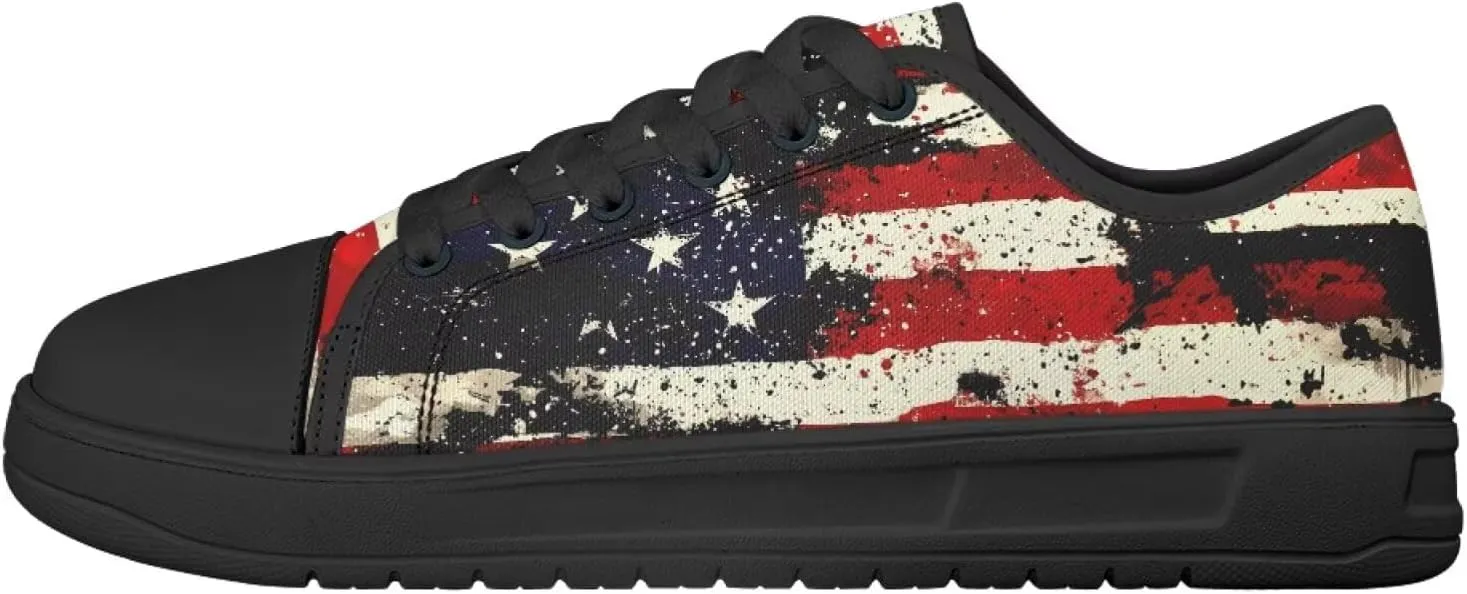 Canvas Shoes for Women Platform Sneakers Slip on Lace-up Walking Flats Outdoor Lightweight Tennis Shoe