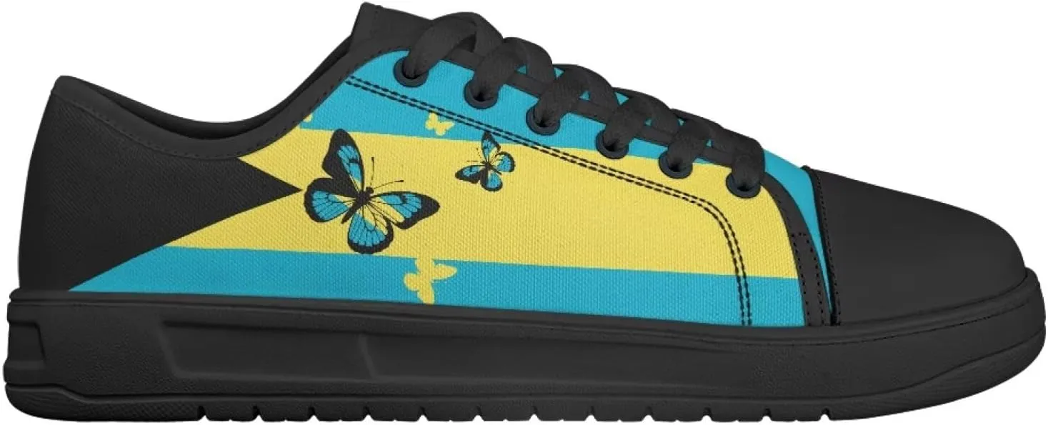 Canvas Shoes for Women Platform Sneakers Slip on Lace-up Walking Flats Outdoor Lightweight Tennis Shoe
