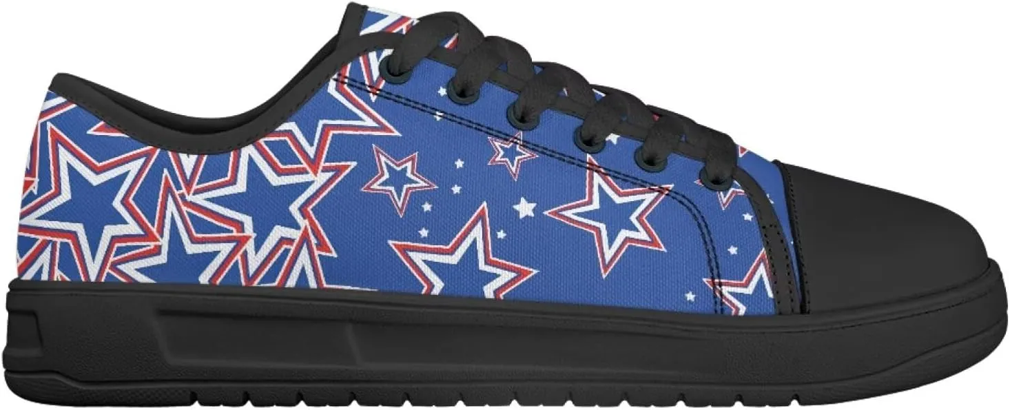 Canvas Shoes for Women Platform Sneakers Slip on Lace-up Walking Flats Outdoor Lightweight Tennis Shoe