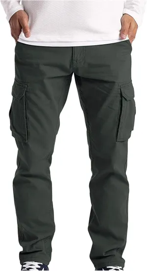 Cargo Pants for Men,Men's Hiking Pants Joggers Workout Pants Hip Hop Harem Pants Streetwear Tactical Track Pants