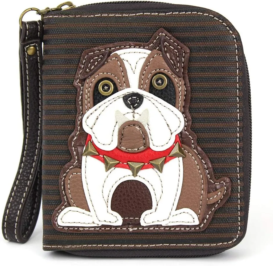 CHALA Pal Zipper Wallet Collection (Bulldog)