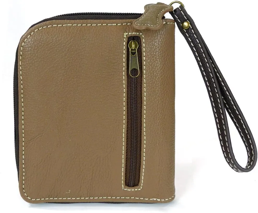 Chala Zip Around Wallet - Dog Brown