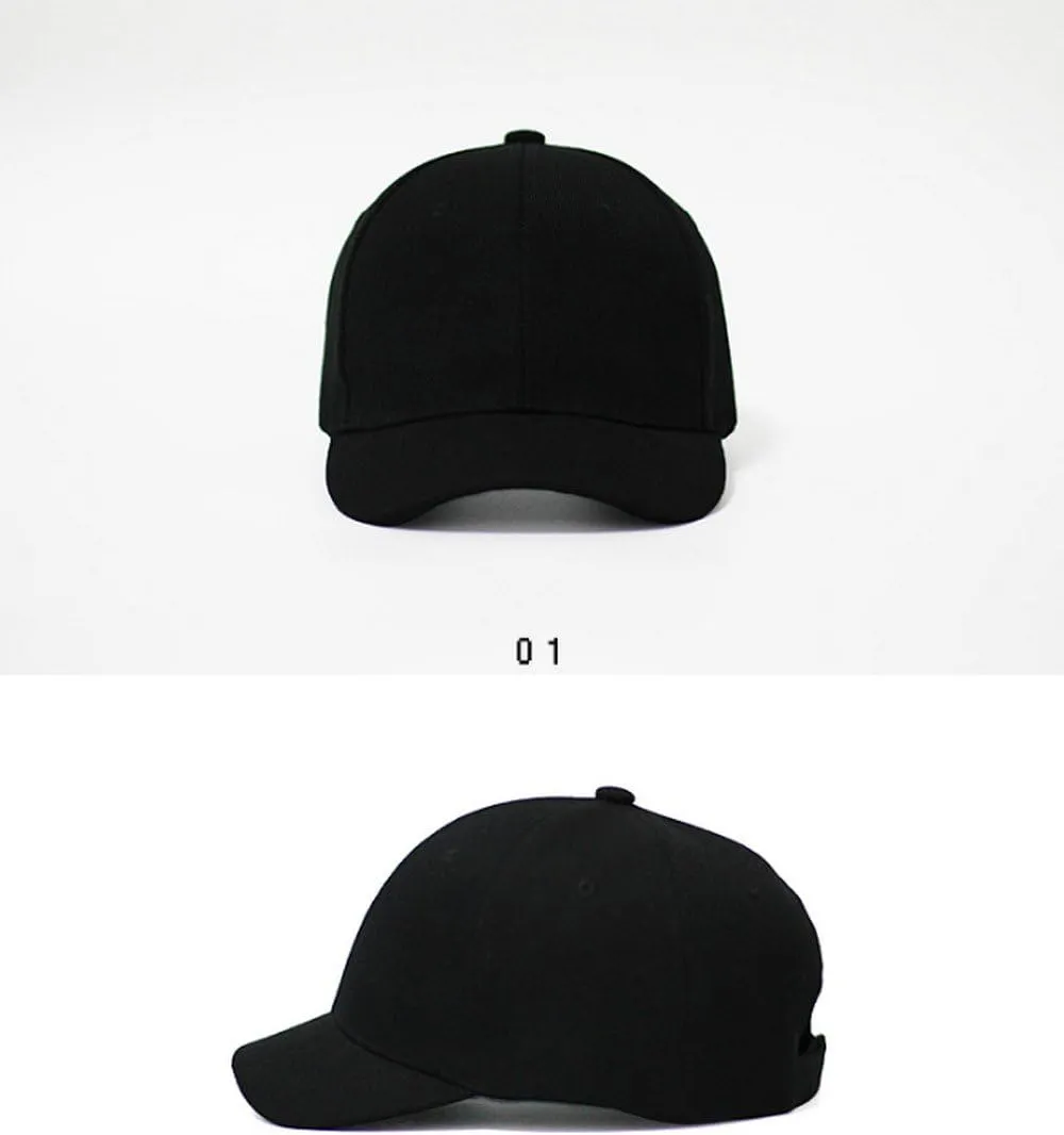 CLAPE Short Brim Baseball Cap, Fashion Cotton Anti Sweat Sunscreen Trucker Hats Short Bill Hats for Men