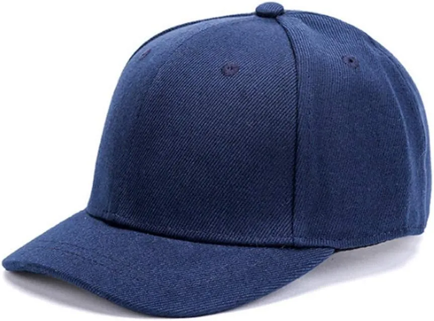 CLAPE Short Brim Baseball Cap, Fashion Cotton Anti Sweat Sunscreen Trucker Hats Short Bill Hats for Men