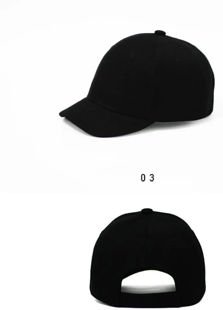 CLAPE Short Brim Baseball Cap, Fashion Cotton Anti Sweat Sunscreen Trucker Hats Short Bill Hats for Men