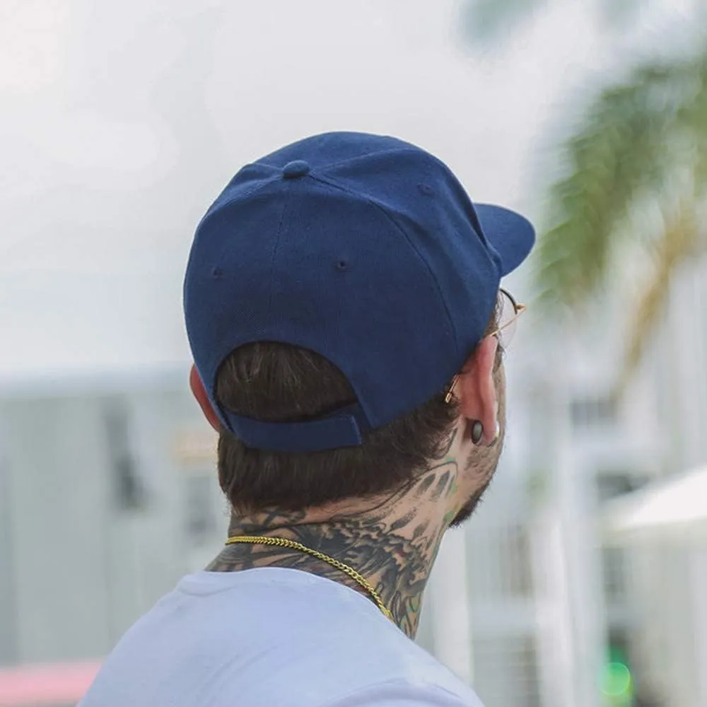 CLAPE Short Brim Baseball Cap, Fashion Cotton Anti Sweat Sunscreen Trucker Hats Short Bill Hats for Men