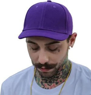 CLAPE Short Brim Baseball Cap, Fashion Cotton Anti Sweat Sunscreen Trucker Hats Short Bill Hats for Men
