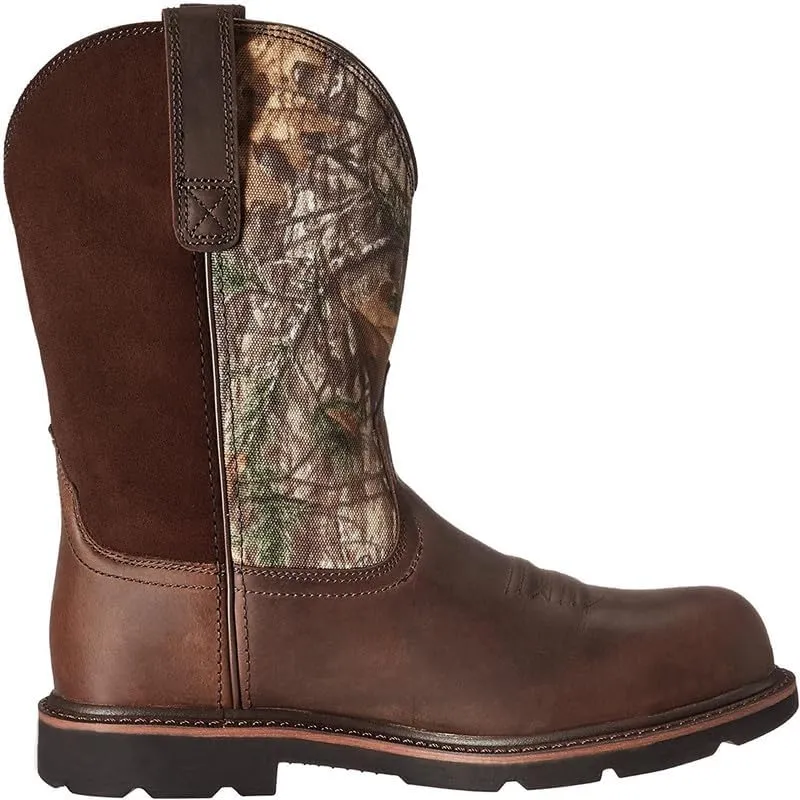 Cowboy Boots For Men Classic Retro Vintage Embroidered Dress Boots Traditional Country Men's Motorcycle Boots