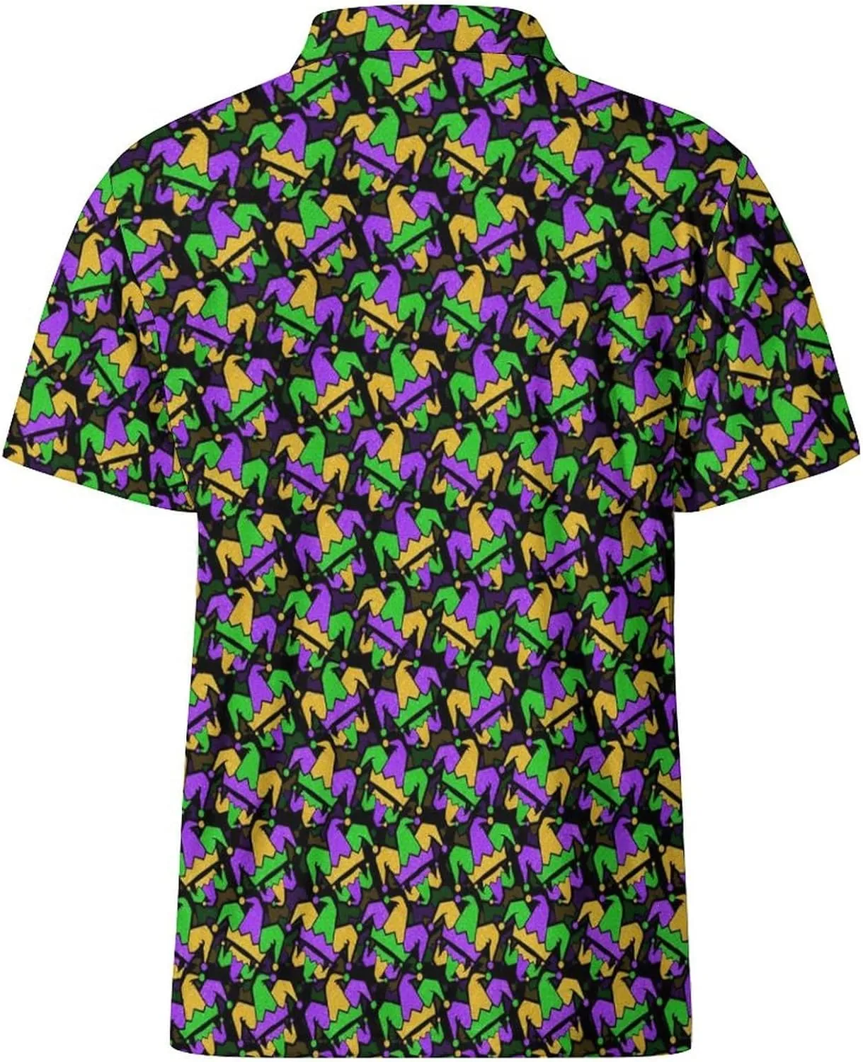 Crawfish Beer Men's Polo Shirts Golf Shirts Moisture Wicking Short Sleeve Golf Polo Shirt for Men