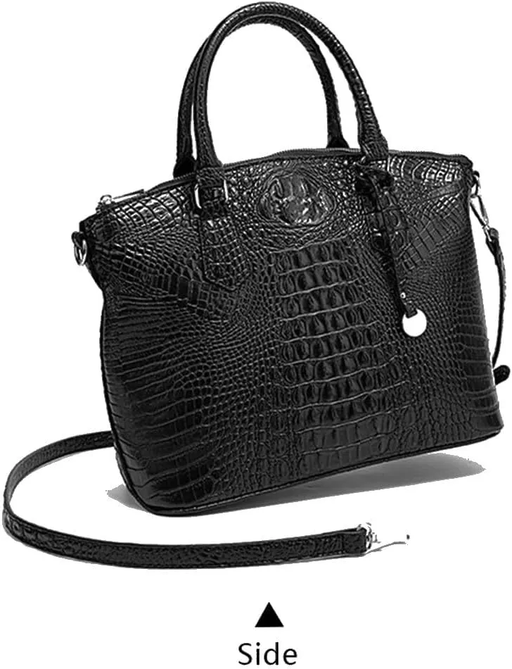 Crocodile Leather Top Handle Bag Fashion Tote Hobo Handbags Crossbody Satchel Bags for Women Shoulder Bag Purse Style 13#