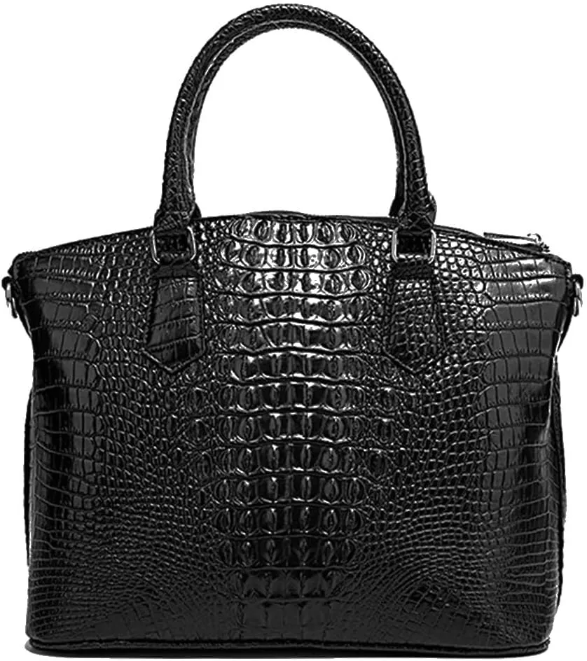 Crocodile Leather Top Handle Bag Fashion Tote Hobo Handbags Crossbody Satchel Bags for Women Shoulder Bag Purse Style 13#