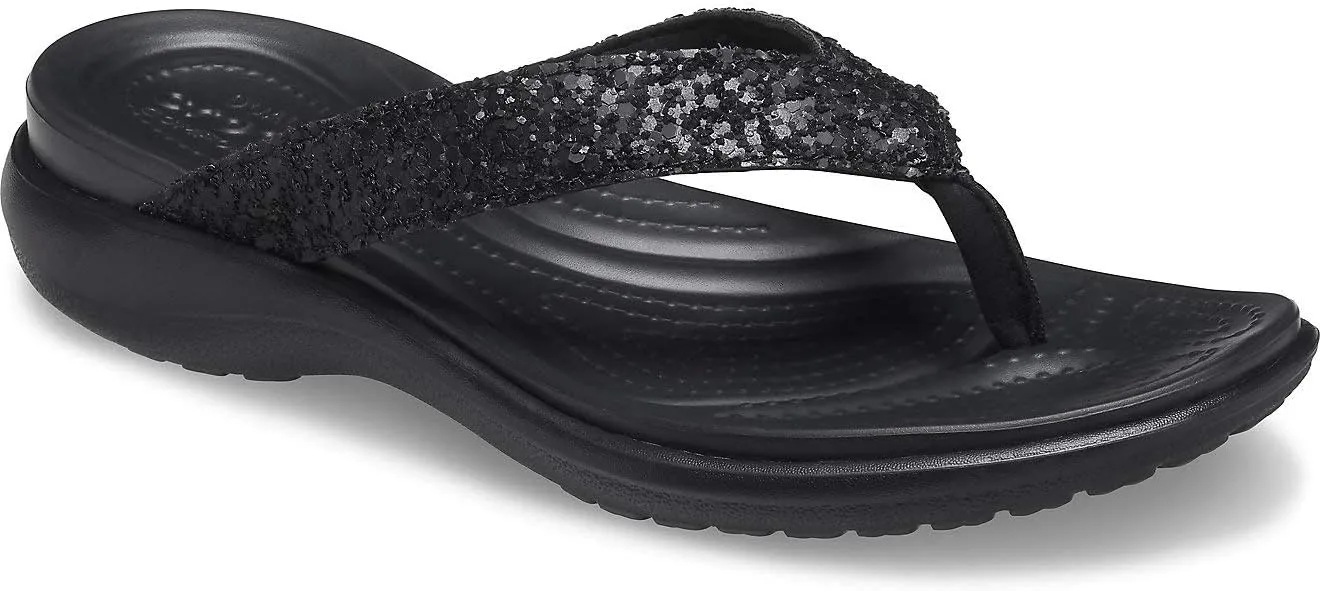 Crocs Women's Capri V Glitter Flip Flop