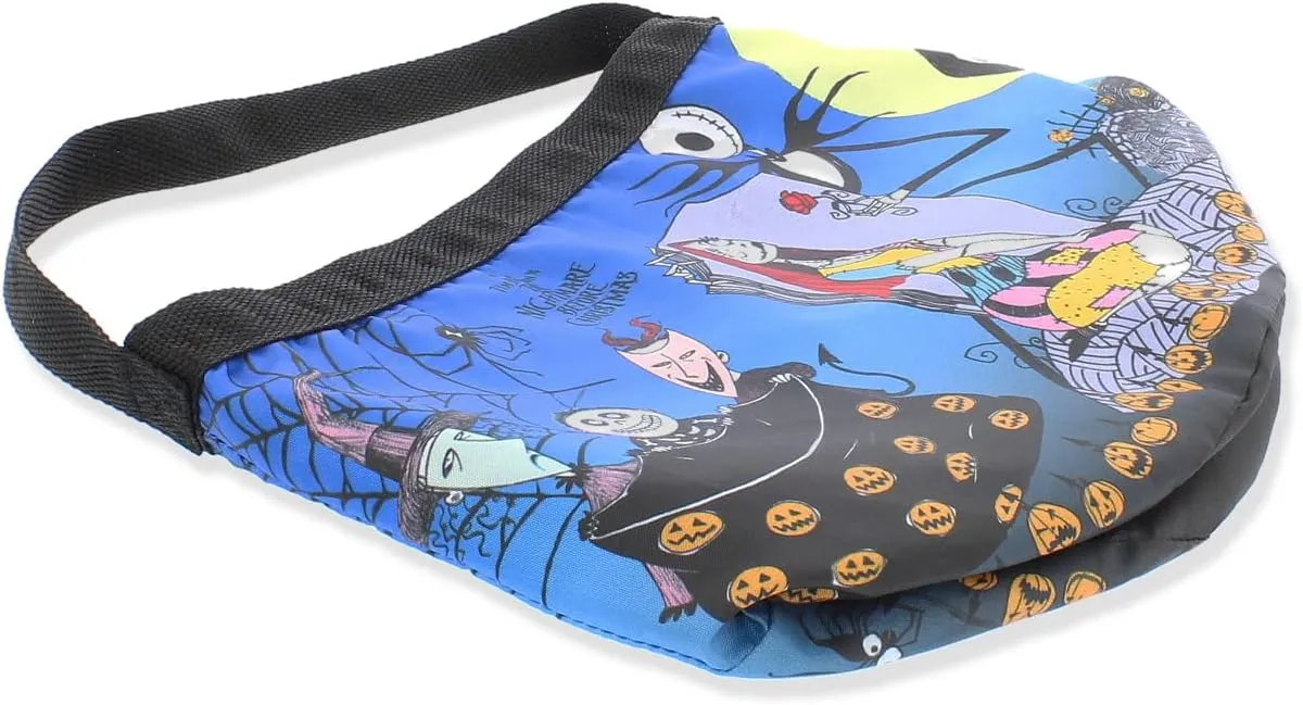 Disney The Nightmare Before Christmas Collapsible Basket Bucket Tote Bag