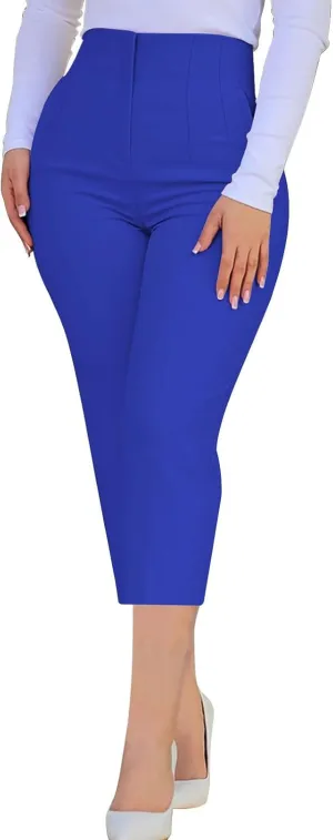 Dress Pants Women Work Pants Business Casual Trousers Pants Slacks for Women High Waisted Office Pants Work Pants