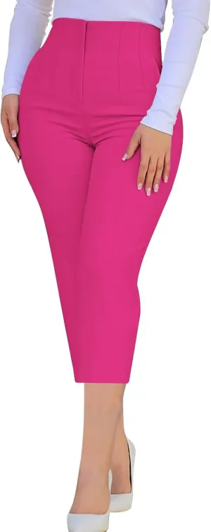 Dress Pants Women Work Pants Business Casual Trousers Pants Slacks for Women High Waisted Office Pants Work Pants