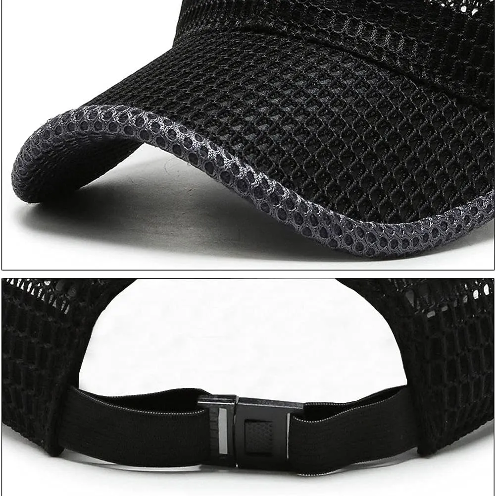 FASHIXD Summer Mesh Baseball Cap for Men Women Trucker Mesh Hat Baseball Hats Outdoor Sports Running hat