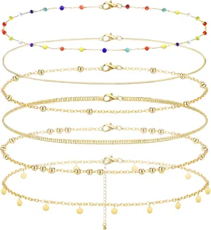 FIBO STEEL 18K Gold Plated Waist Chains Body Chains for Women Bikini Belly Chains for the Waist Summer Beach Body Jewelry Adjustable