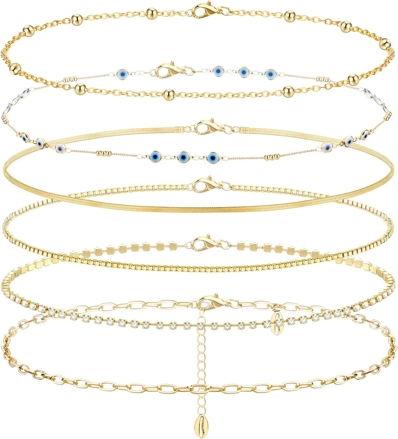 FIBO STEEL 18K Gold Plated Waist Chains Body Chains for Women Bikini Belly Chains for the Waist Summer Beach Body Jewelry Adjustable