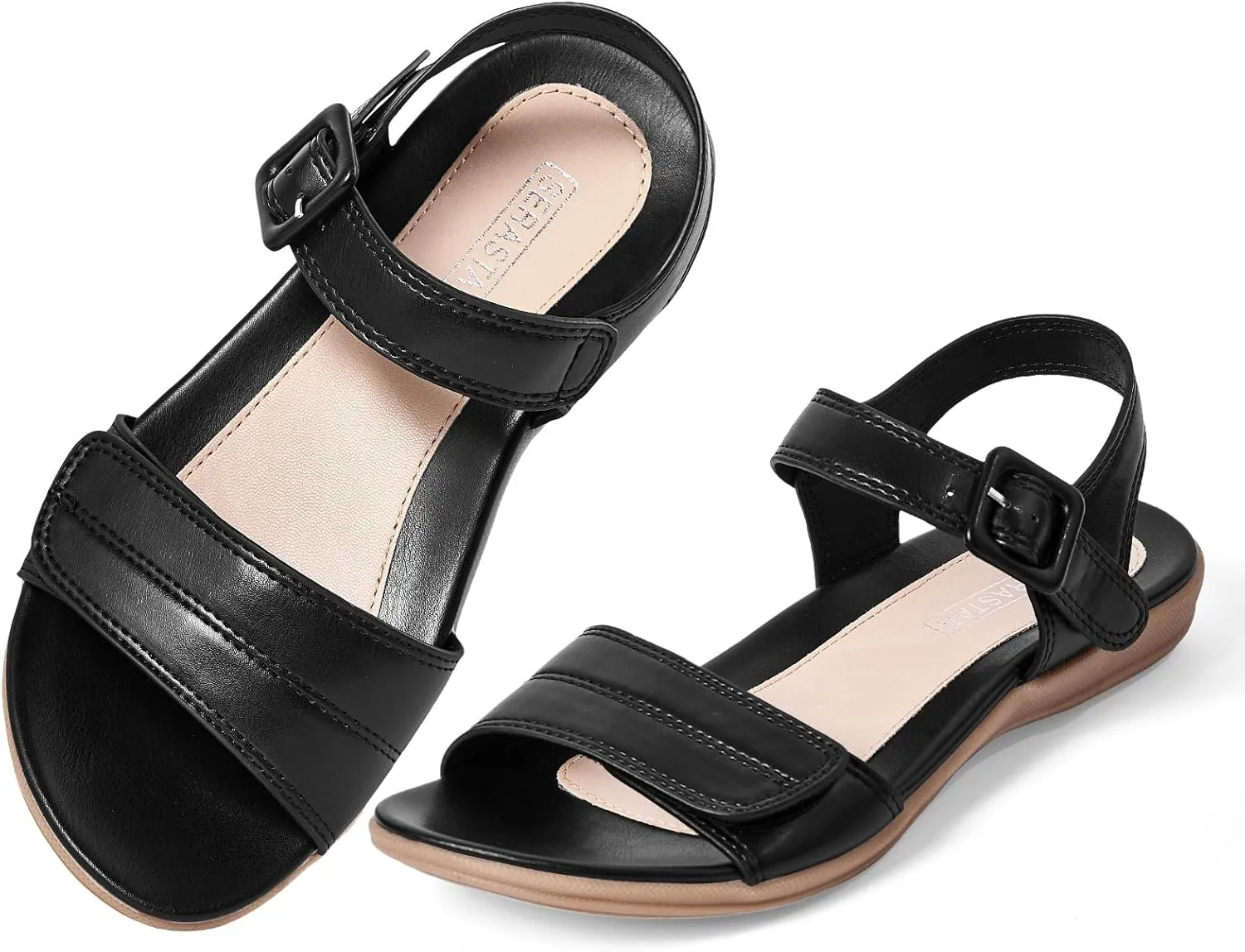 Flat Sandals for Women Dressy - Comfortable Walking Summer Womens Sandal