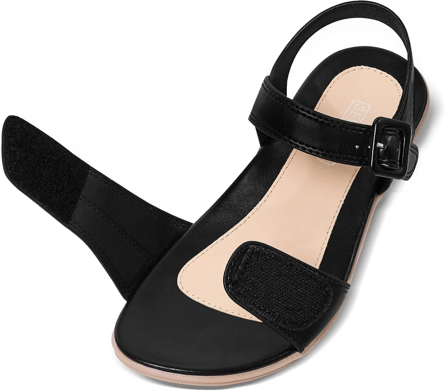 Flat Sandals for Women Dressy - Comfortable Walking Summer Womens Sandal