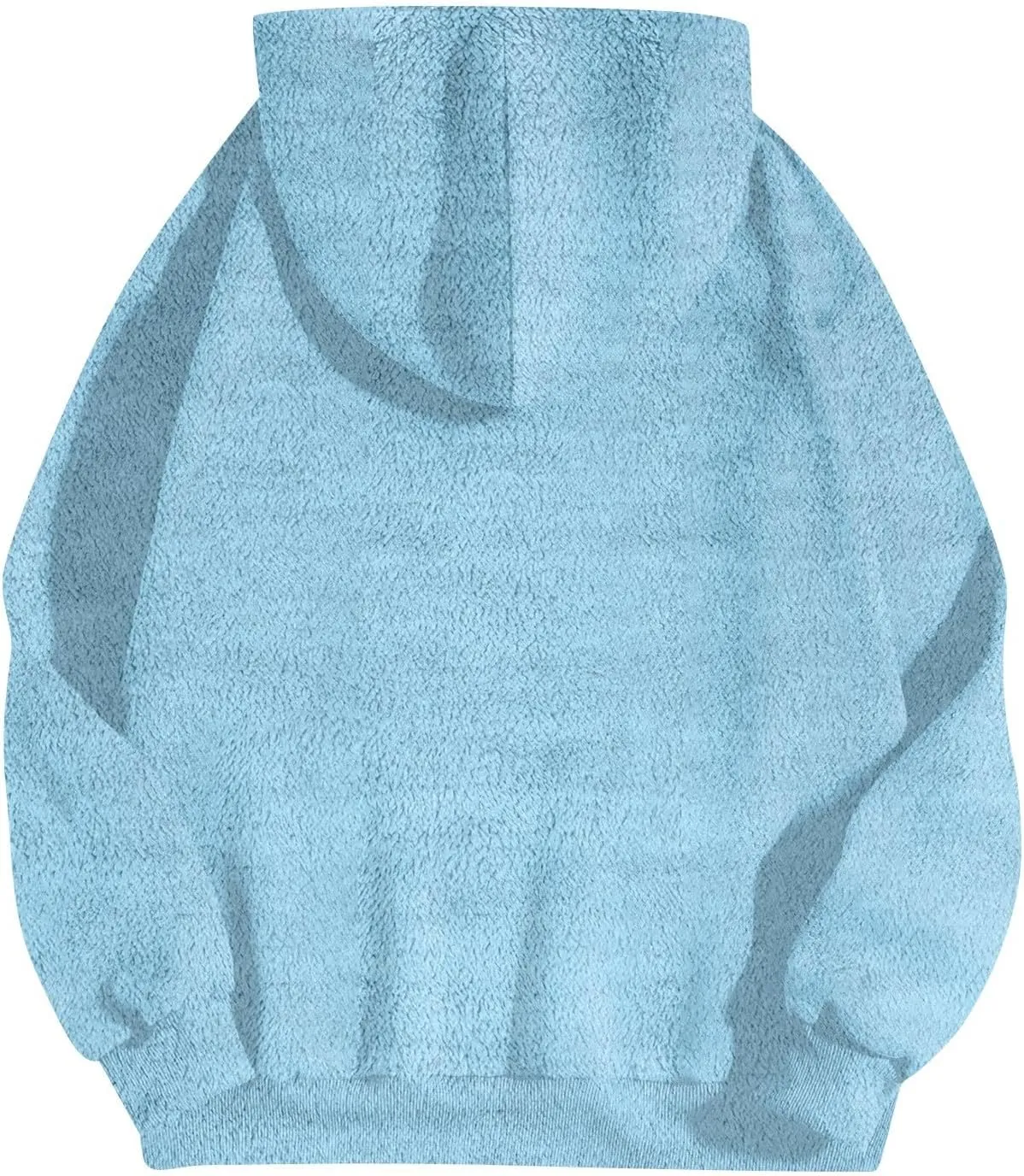 Fleece Jacket Women Full Zip Up Flannel Hoodie Soft Warm Fuzzy Hooded Sweatshirt Casual Comfy Fluffy Sweaters