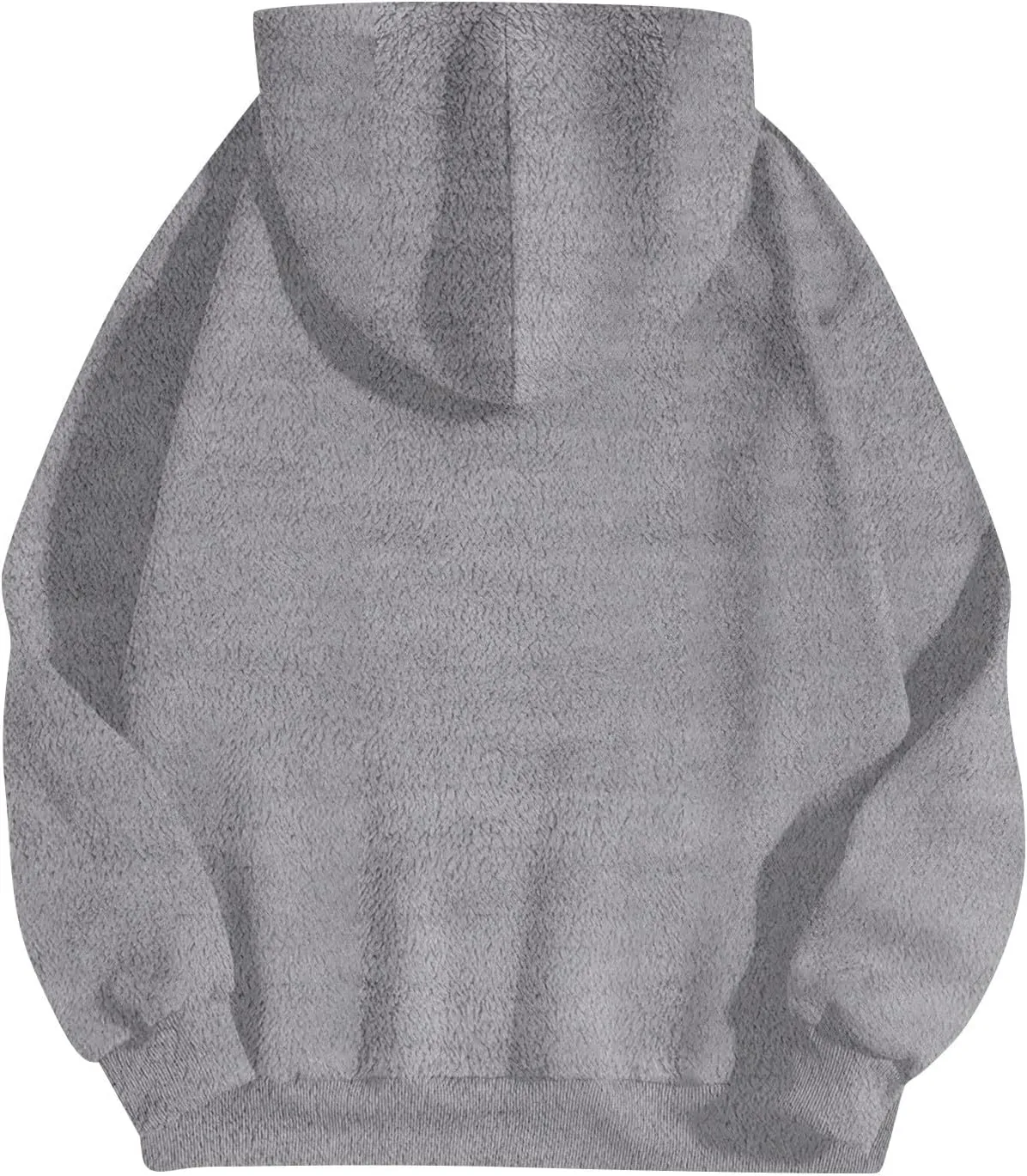 Fleece Jacket Women Full Zip Up Flannel Hoodie Soft Warm Fuzzy Hooded Sweatshirt Casual Comfy Fluffy Sweaters
