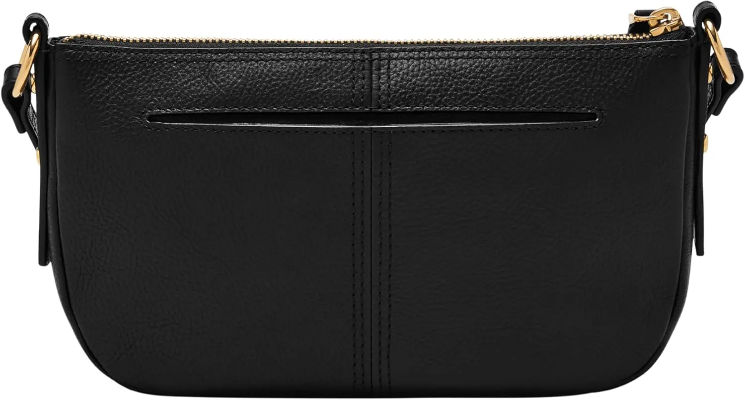 Fossil Women's Jolie Leather Small Shoulder Bag Purse Handbag for Women