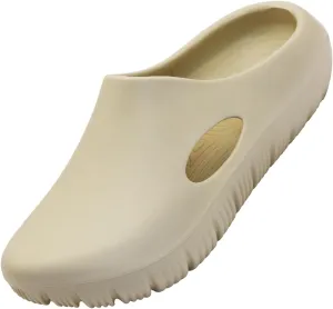 Garden Clogs for Women and Men, Arch Support Work Shoes Comfort Non-Slip Waterproof Mules Nurse Sandals, Slip-on Outdoor Beach Slippers Unisex Adult Classic Closed Toe Slides