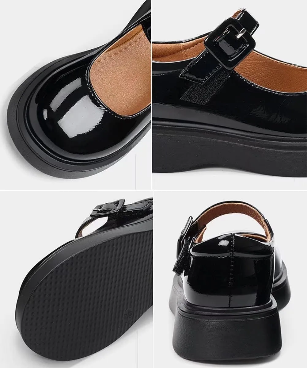 Girl's School Uniform Shoes Mary Jane Flats Oxford Dress Shoes