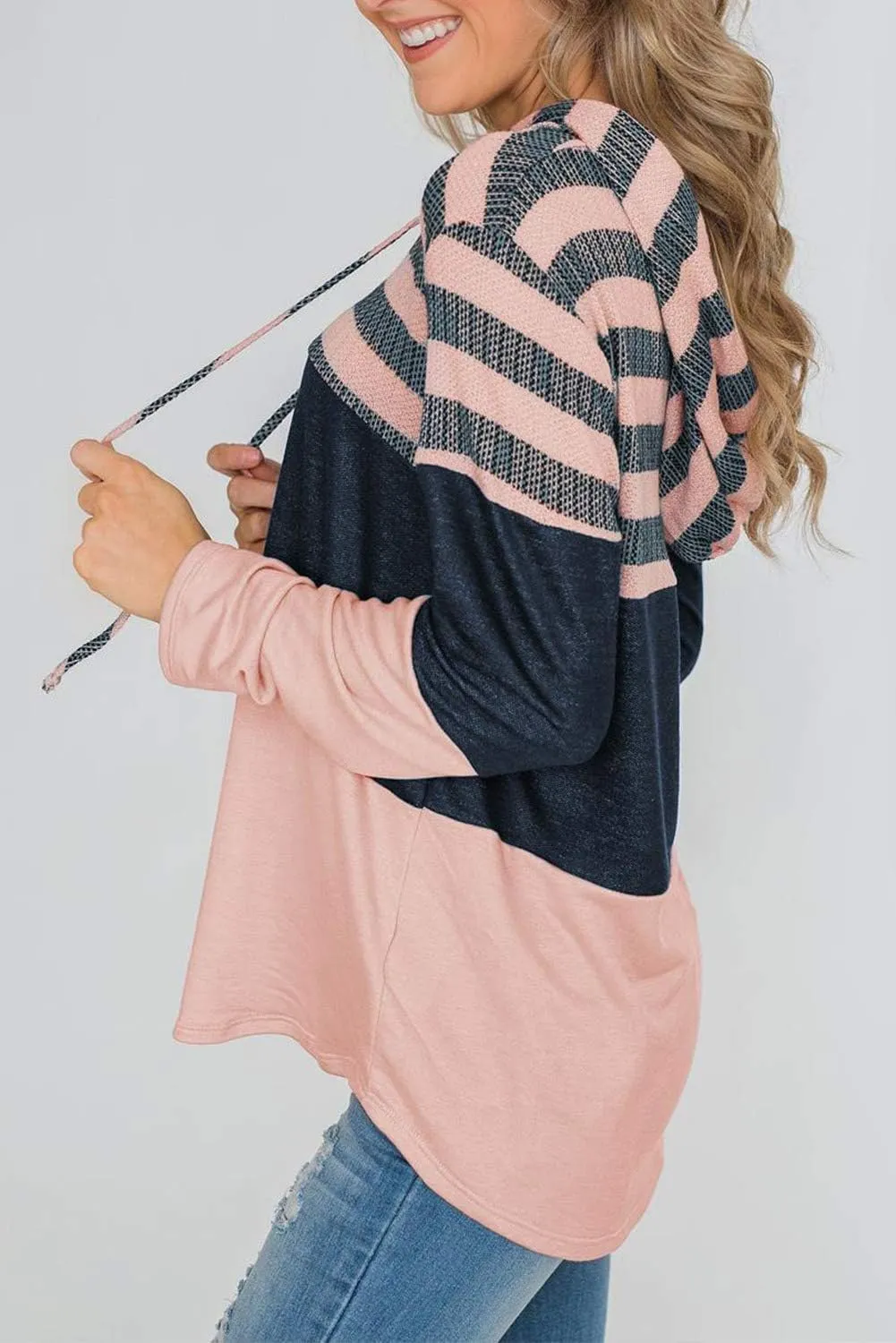 GOLDPKF Womens Sweaters Hoodies Long Sleeve Sweatshirts Woman Clothing Tops