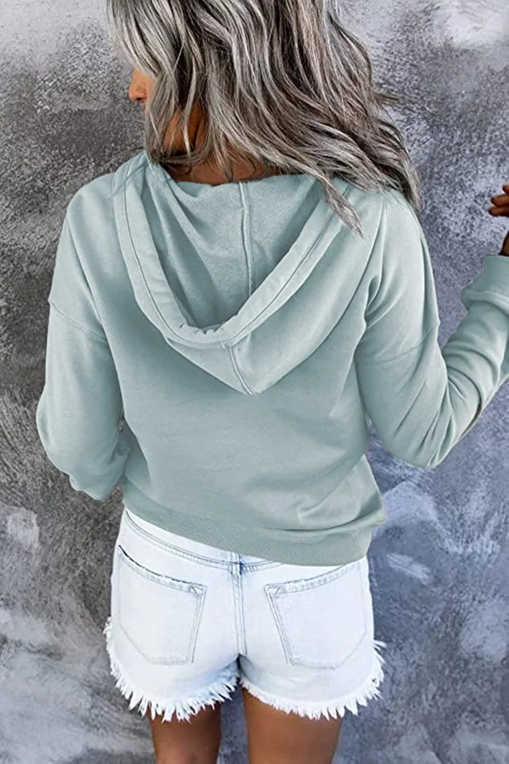 GOLDPKF Womens Sweaters Hoodies Long Sleeve Sweatshirts Woman Clothing Tops